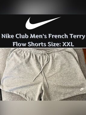 Nike Club Men's French Terry Flow Shorts Size: XXL (New With Tags)